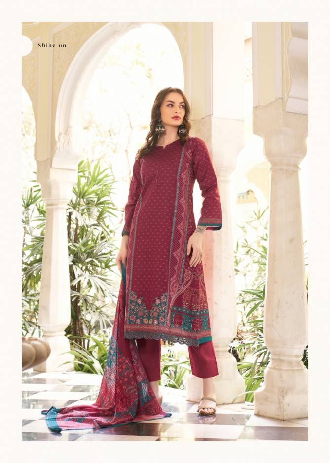 Charm By By Prm Printed Heavy Pure Jam Cotton Dress Material Wholesale Suppliers In Mumbai